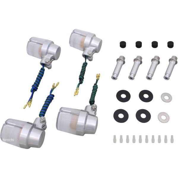 053494-23 ポッシュ POSH ウインカーセット スーパーバイク 98年-02年 CB1300SF バフ/クリア