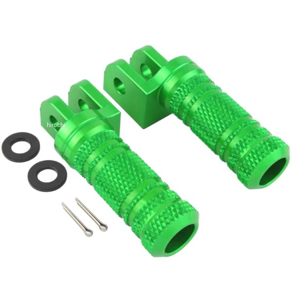 057172-28 ポッシュ POSH マシンドステップバー ホンダ、スズキ ライムグリーン