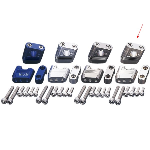 059052-04 ポッシュ POSH マッスルポジションブラケット 13年-15年 グロム、MSX125 ゴールド