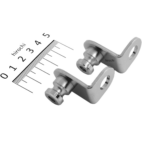 059096 ポッシュ POSH プレートウインカーステー L型 M10 2個入り クローム