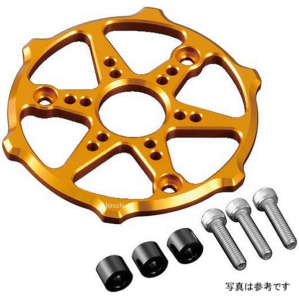 059102-01 ポッシュ POSH アルミマシンドクラッチカバープロテクター 13年-15年 グロム、MSX125 青