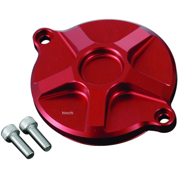 059103-02 ポッシュ POSH アルミマシンドカムカバー グロム 赤