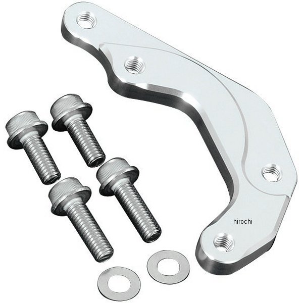 059156-03 ポッシュ POSH フロントキャリパーサポート 13年-15年 グロム、MSX125 ブレンボ 2ポッド シルバー