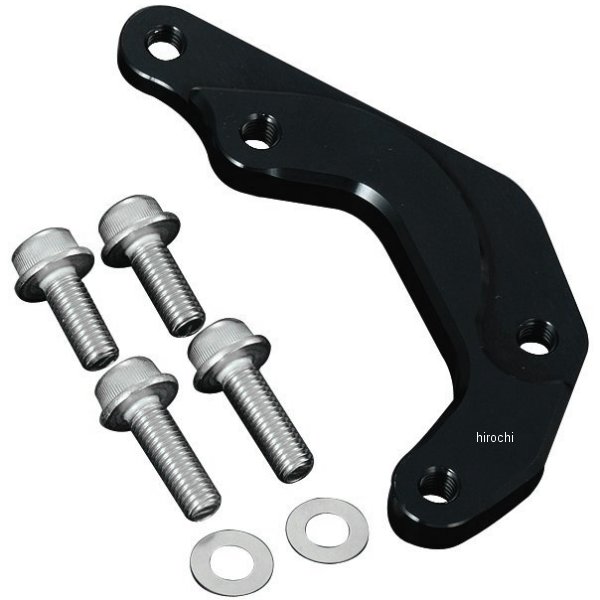 059156-06 ポッシュ POSH フロントキャリパーサポート 13年-15年 グロム、MSX125 ブレンボ 2ポッド 黒