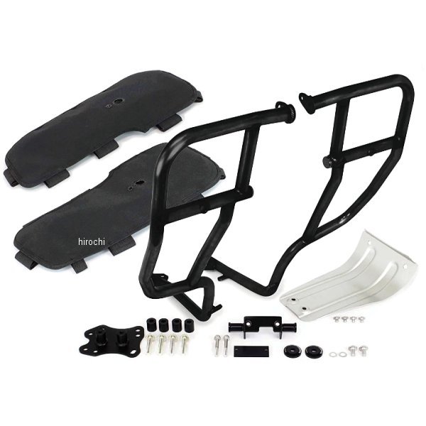 06-00-0020 SP武川 レッグバンパー＆シールドキット クロスカブ110(AA06/JA45/JA60)、クロスカブ50(AA06/JA45/JA60) 黒