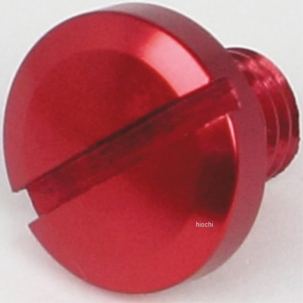 06-01-0403 SP武川 ミラーホールキャップ M8×1.25 正ネジ 赤