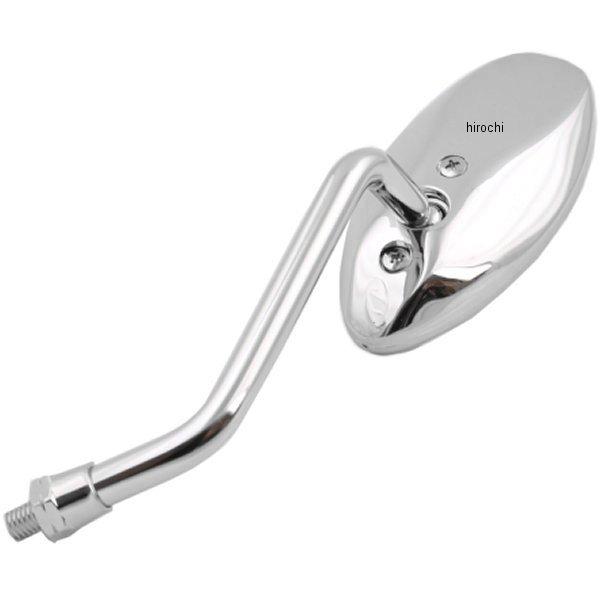 06-01-120 SP武川 オーバルミニミラー M8mm 逆ネジ右ミラー ネジピッチ 1.25mm 汎用