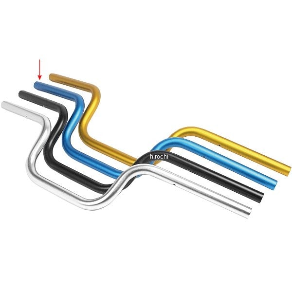 06-01-2517 SP武川 アルミステアリングハンドルパイプ Z125 PRO マットブルー