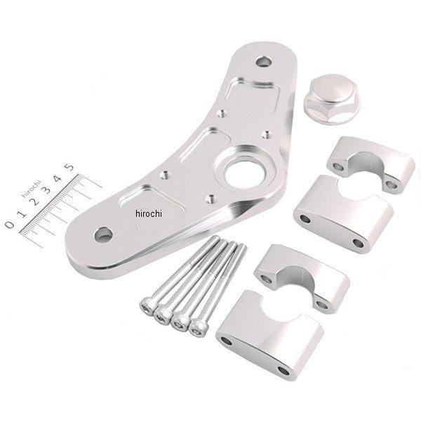 06-02-0019 SP武川 ノーマルフロントフォーク用 バーハンドル変換 トップブリッジ アルミ削り出し ステムナット付属 モンキー ゴリラ