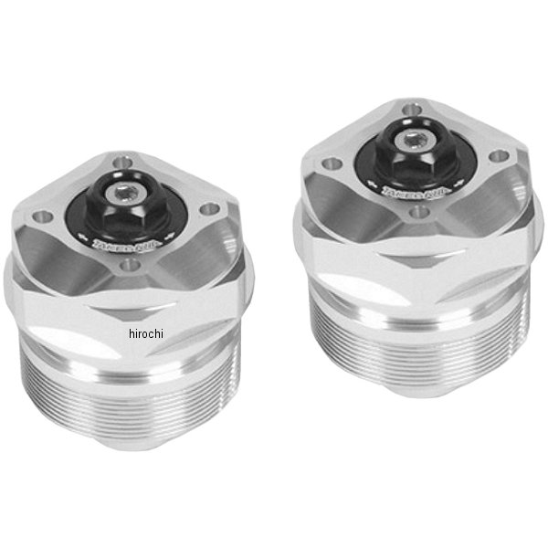 06-02-0066 SP武川 フロントフォークトップボルト 16年以降 グロム、MSX125SF シルバー/黒