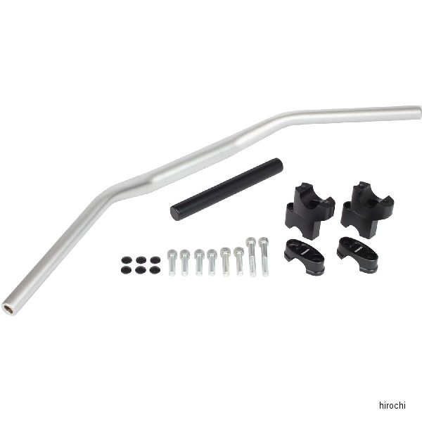 06-02-0093 SP武川 テーパーハンドル、ホルダーセット ELIMINATOR シルバー