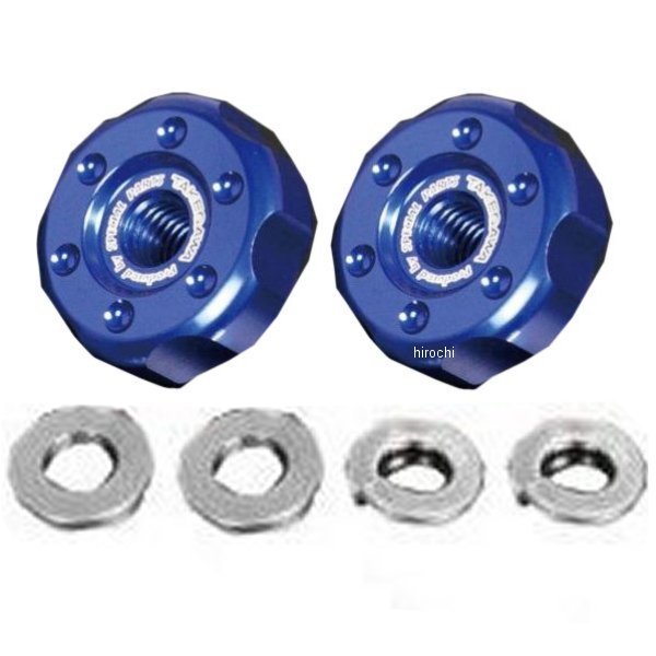 SP武川 アジャストナット 青 モンキー/FI