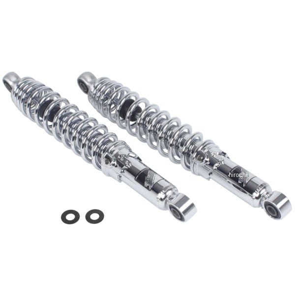 06-04-0145 SP武川 ローダウンリアショックアブソーバー 10mmダウン ダックス125 クロムメッキ 2本セット