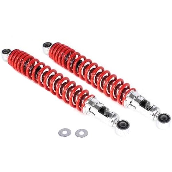 SP武川 リアショックアブソーバー CT125 クロムメッキ/赤 2本入り