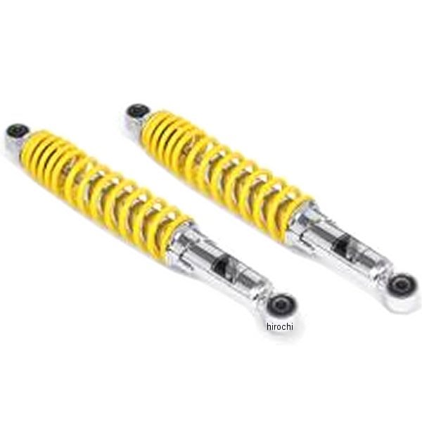 06-04-0154 SP武川 リアショックアブソーバー スーパーカブ クロムメッキ/黄 2本入り