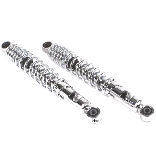 06-04-0171 SP武川 リアショックアブソーバー スーパーカブ/リトルカブ 325mm クロムメッキ/クロムメッキ 2本入り