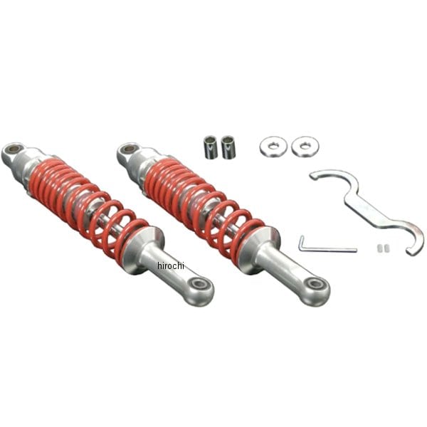 06-04-0189 SP武川 リアショックアブソーバー スーパーカブ、モンキー アルミ/赤