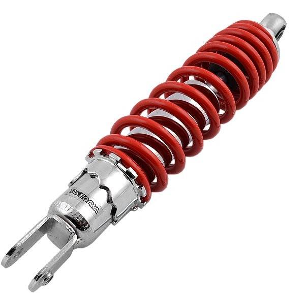 06-04-0191 SP武川 ローダウンリアショックアブソーバー リード125 クロムメッキ/レッド塗装 310mm