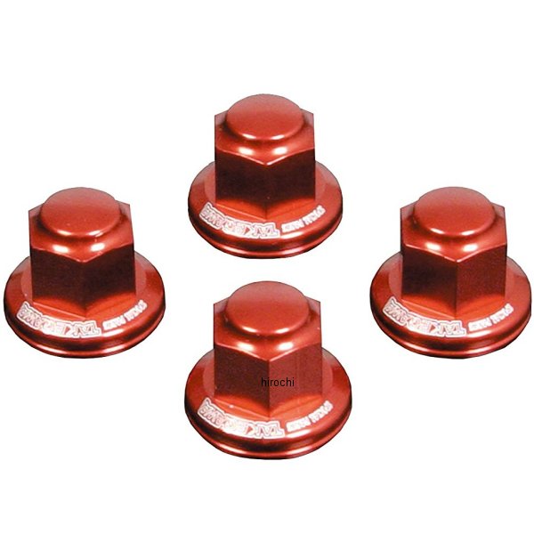 SP武川 リアクッションマウントナット ホンダ プレーンタイプ 赤