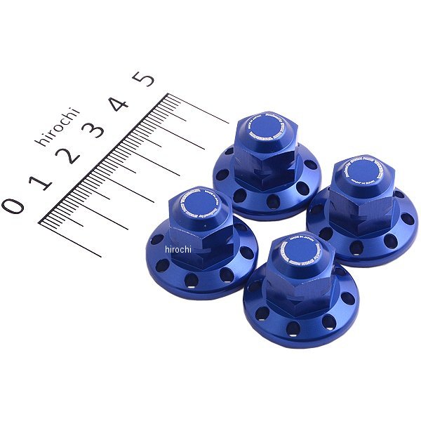 SP武川 リアクッションマウントナット ホンダ 8ホールタイプ 青