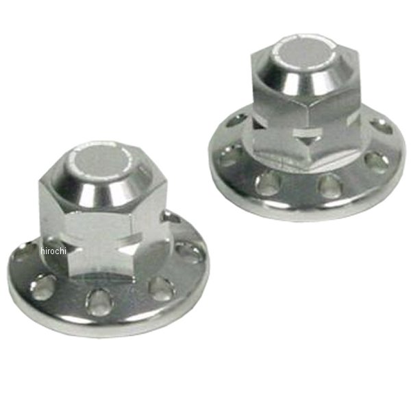 SP武川 リアクッションマウントナット 8ホール モンキー、ダックス125 シルバー 2個セット