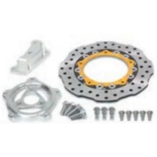 06-08-0170 SP武川 ディスクローター＆ブラケットキット brembo社製 4Pキャリパー用