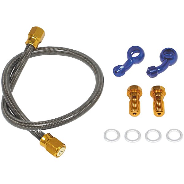 06-08-0259 SP武川 リアブレーキホースセット グロム、MSX125 ノーマルキャリパー用