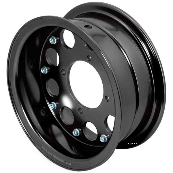 06-09-0019 SP武川 ワイドアルミホイール 黒 モンキー ゴリラ