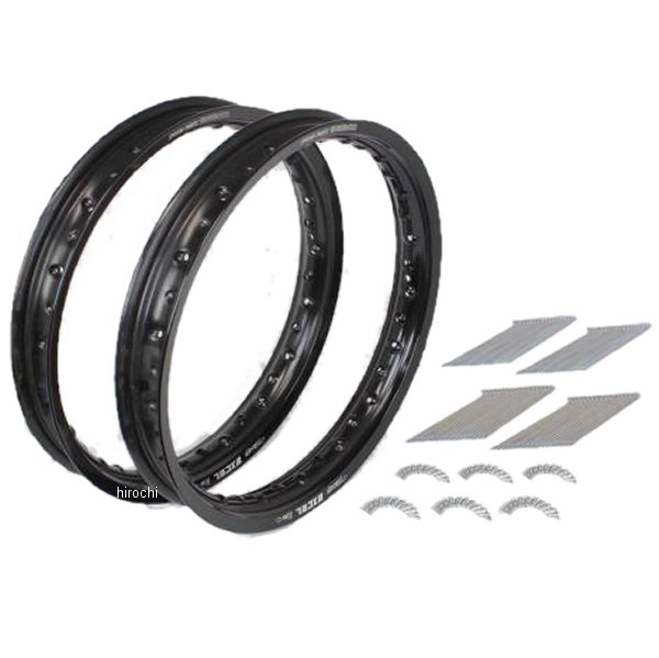 06-09-0020 SP武川 EXCEL社製 17インチアルミワイドホイールリムキット CT125 17X1.85・17X1.85 黒