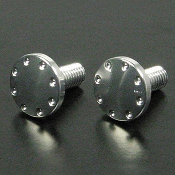 06-11-0016 SP武川 ライセンスプレ-トボルトセット シルバー