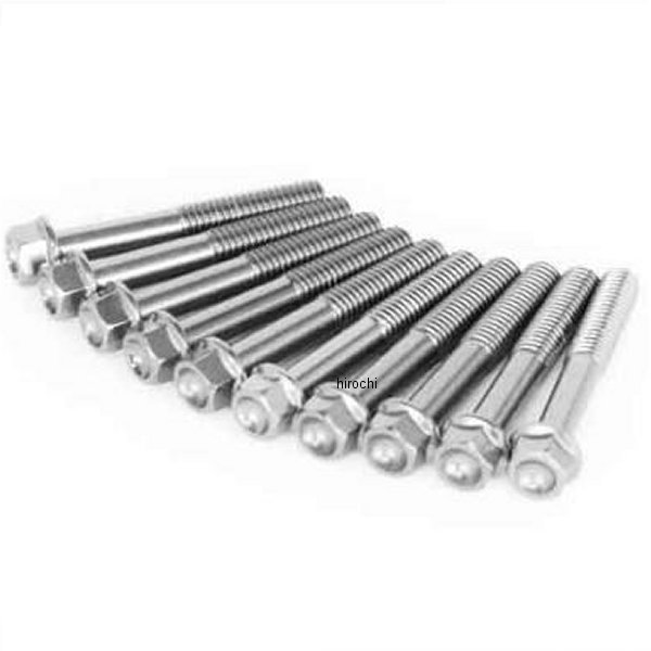 06-11-0035 SP武川 アルテックボルトキット フランジ Rクランクケースカバー スーパーカブC125、CT125、グロム シルバー