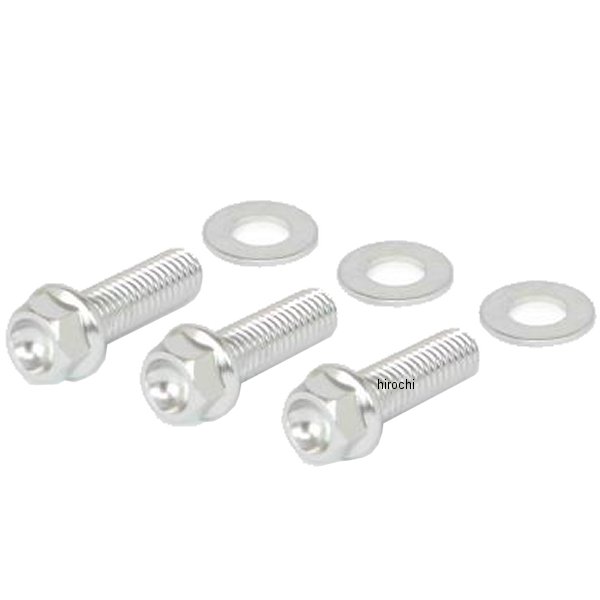 06-11-0044 SP武川 アルテックボルトキット フランジ R.カバーアウタープロテクター スーパーカブC125、CT125、グロム アルミ