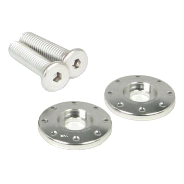 06-11-0050 SP武川 ライセンスプレ-トリテーナー 126cc以上車輌 シルバー