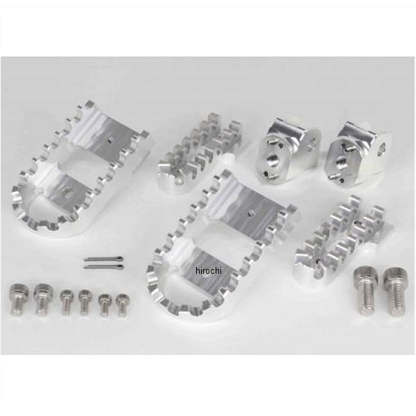 06-13-0091 SP武川 ビレットワイドステップキット シルバー