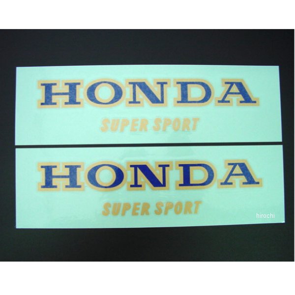 0600 ビーアールシー BRC 赤タンクステッカー 398cc用 2枚セット 75年-77年 CB400F