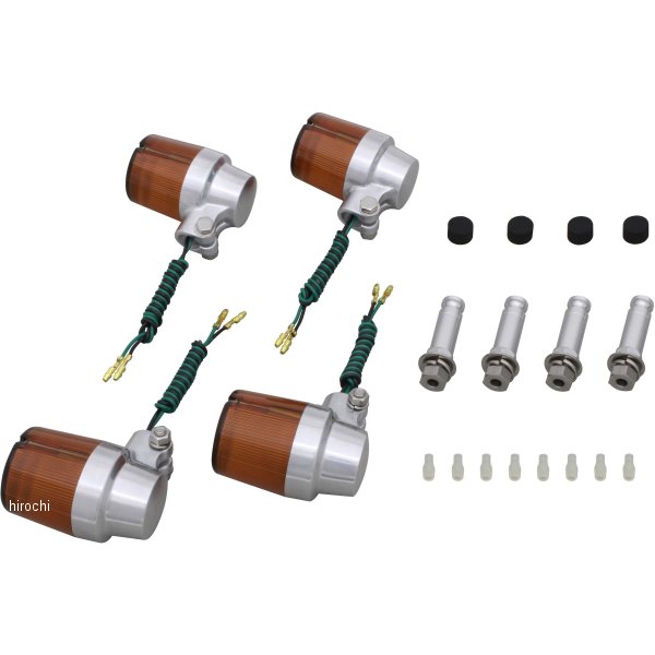 060093-23 ポッシュ POSH ウインカーセット スーパーバイク 07年以降 XJR1300 バフ/オレンジ