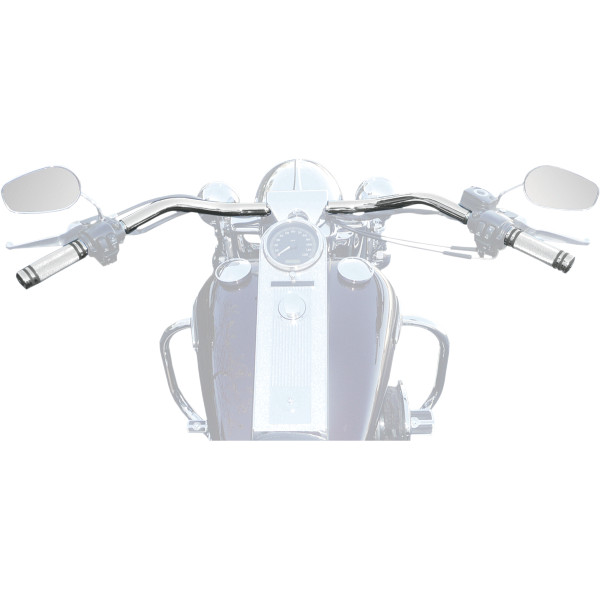 0601-0996 BA-7300-02 バロン BARON 1.25インチ ハンドルバー 5インチ ビックジョンソン クローム
