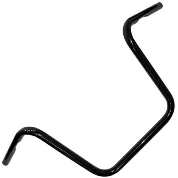 0601-1214 DRAG 1インチ ハンドルバー エイプ 10インチ 08年以降 FLHR 黒(つや有り)