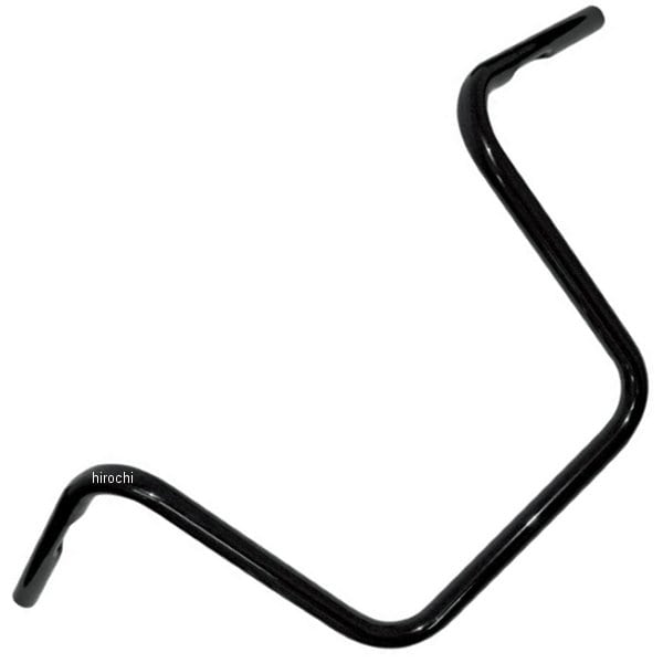 0601-1217 DRAG 1インチ ハンドルバー エイプ 12インチ 08年以降 FLHR 黒(つや有り)