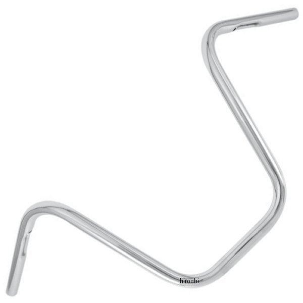 0601-1376 B28-349 バーリーブランド Burly Brand 1インチ ハンドルバー 12インチ ナローエイプ クローム