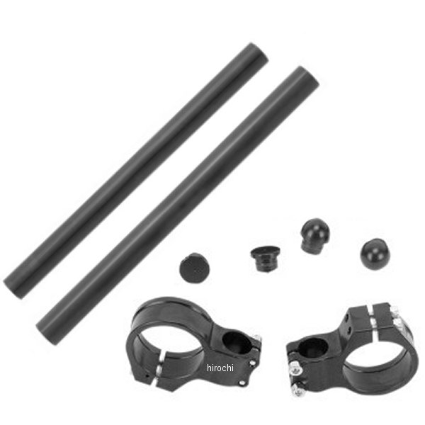 0601-1408 CL50ZK ボルテックス Vortex ハンドルバー クリップオン 50mm 黒