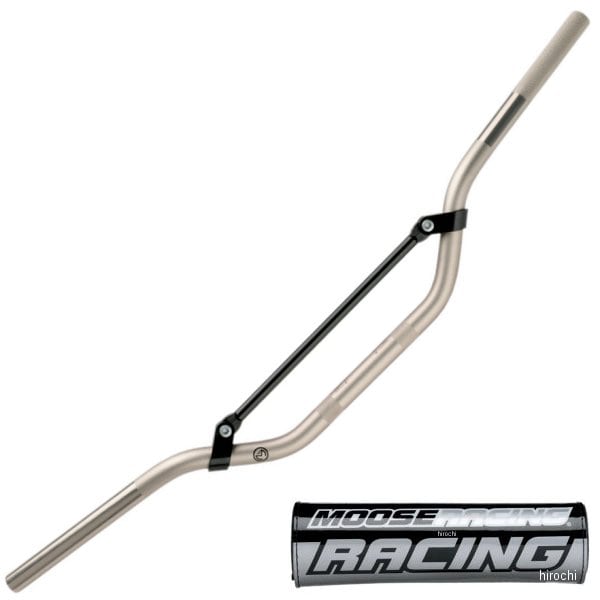 0601-1733 ムースレーシング MOOSE RACING 22mm ハンドルバー コンペティション CR アルミ HIGH チタン