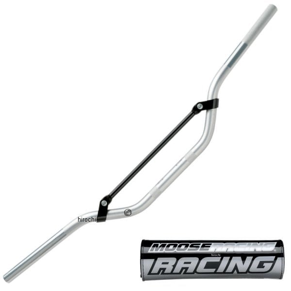 0601-1741 ムースレーシング MOOSE RACING 22mm ハンドルバー コンペティション KX アルミ シルバー