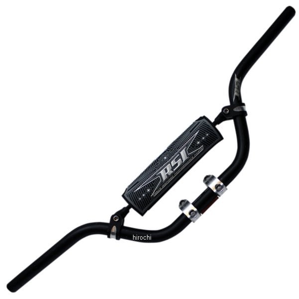 0601-1810 AB-5-B レースショップ Race Shop ハンドルバー アルミ 10°ベンド 5インチ(127mm)ライズ