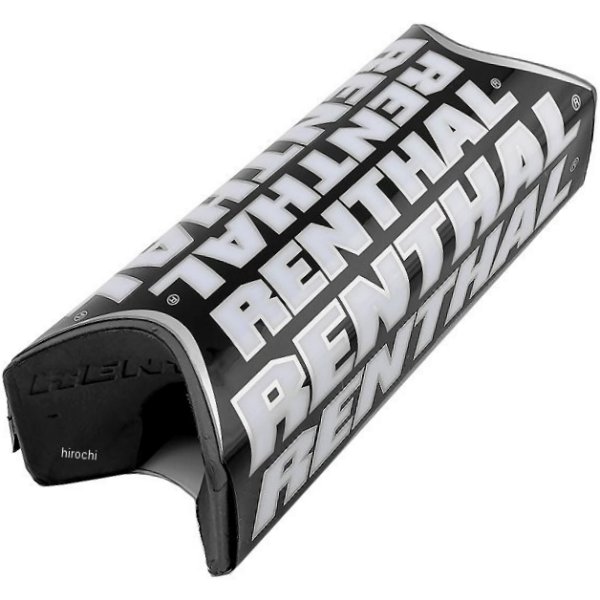 0601-2146 P275 レンサル RENTHAL ハンドルバーパッド ファット チーム イシュー 長さ254mm 黒