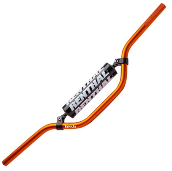 0601-2408 82501OR04227 レンサル RENTHAL 22mm ハンドルバー MX 12年-14年 KTM 50SX オレンジ
