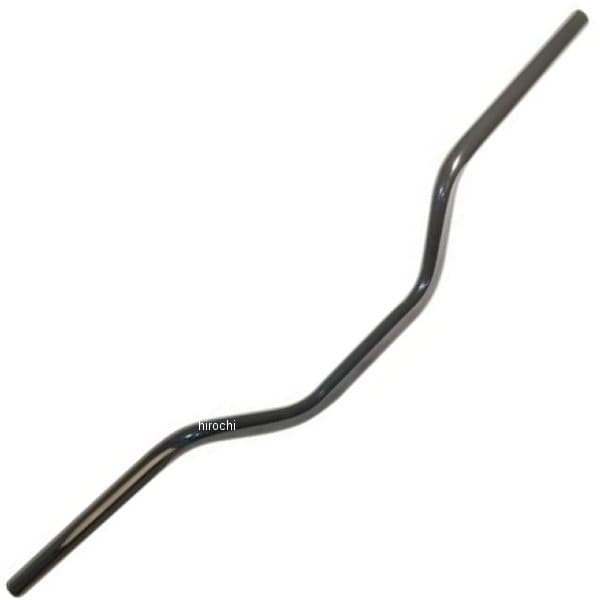 0601-2627 L23-12573 エムゴ EMGO 7/8インチ ハンドルバー 2インチ スポーツユーロ 黒 (ツヤあり)