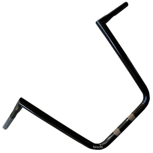 0601-3366 LA-7362-16B LAチョッパーズ LA Choppers 1.25インチ ハンドルバー Big Twin 16インチ 黒(つや有り)