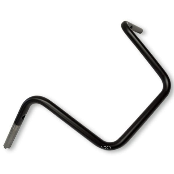 0601-3490 DRAG 1インチ ハンドルバー エイプ 12インチ 08年以降 FLHR 黒(つや消し)