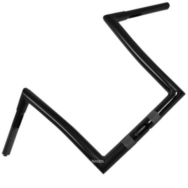 0601-3986 トッドサイクル Todd's Cycle 1.25インチ ハンドルバー エイプ 12インチ 15年以降 FLTR 黒(つや有り)